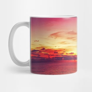 South Pacific Ocean Beautiful Seascape, Ocean theme Art Gift Mug